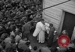 Image of U.S. Catholic chaplain conducts mass 3 days before D-Day Weymouth England United Kingdom, 1944, second 6 stock footage video 65675049229