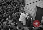 Image of U.S. Catholic chaplain conducts mass 3 days before D-Day Weymouth England United Kingdom, 1944, second 8 stock footage video 65675049229