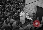 Image of U.S. Catholic chaplain conducts mass 3 days before D-Day Weymouth England United Kingdom, 1944, second 18 stock footage video 65675049229