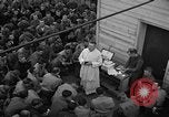 Image of U.S. Catholic chaplain conducts mass 3 days before D-Day Weymouth England United Kingdom, 1944, second 19 stock footage video 65675049229