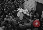 Image of U.S. Catholic chaplain conducts mass 3 days before D-Day Weymouth England United Kingdom, 1944, second 34 stock footage video 65675049229