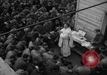 Image of U.S. Catholic chaplain conducts mass 3 days before D-Day Weymouth England United Kingdom, 1944, second 41 stock footage video 65675049229