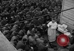 Image of U.S. Catholic chaplain conducts mass 3 days before D-Day Weymouth England United Kingdom, 1944, second 45 stock footage video 65675049229