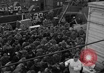 Image of U.S. Catholic chaplain conducts mass 3 days before D-Day Weymouth England United Kingdom, 1944, second 56 stock footage video 65675049229