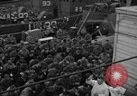 Image of U.S. Catholic chaplain conducts mass 3 days before D-Day Weymouth England United Kingdom, 1944, second 57 stock footage video 65675049229