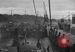 Image of U.S. landing craft  leave England for Invasion of Normandy, France, in Weymouth England United Kingdom, 1944, second 13 stock footage video 65675049231