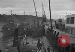 Image of U.S. landing craft  leave England for Invasion of Normandy, France, in Weymouth England United Kingdom, 1944, second 17 stock footage video 65675049231