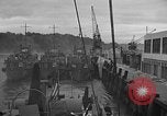 Image of U.S. landing craft  leave England for Invasion of Normandy, France, in Weymouth England United Kingdom, 1944, second 18 stock footage video 65675049231
