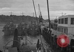 Image of U.S. landing craft  leave England for Invasion of Normandy, France, in Weymouth England United Kingdom, 1944, second 22 stock footage video 65675049231