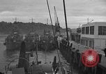 Image of U.S. landing craft  leave England for Invasion of Normandy, France, in Weymouth England United Kingdom, 1944, second 23 stock footage video 65675049231