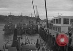 Image of U.S. landing craft  leave England for Invasion of Normandy, France, in Weymouth England United Kingdom, 1944, second 25 stock footage video 65675049231