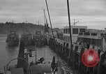 Image of U.S. landing craft  leave England for Invasion of Normandy, France, in Weymouth England United Kingdom, 1944, second 34 stock footage video 65675049231
