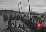 Image of U.S. landing craft  leave England for Invasion of Normandy, France, in Weymouth England United Kingdom, 1944, second 36 stock footage video 65675049231