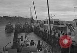 Image of U.S. landing craft  leave England for Invasion of Normandy, France, in Weymouth England United Kingdom, 1944, second 37 stock footage video 65675049231