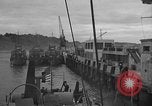 Image of U.S. landing craft  leave England for Invasion of Normandy, France, in Weymouth England United Kingdom, 1944, second 38 stock footage video 65675049231