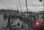 Image of U.S. landing craft  leave England for Invasion of Normandy, France, in Weymouth England United Kingdom, 1944, second 39 stock footage video 65675049231
