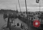 Image of U.S. landing craft  leave England for Invasion of Normandy, France, in Weymouth England United Kingdom, 1944, second 41 stock footage video 65675049231