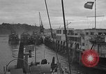 Image of U.S. landing craft  leave England for Invasion of Normandy, France, in Weymouth England United Kingdom, 1944, second 42 stock footage video 65675049231