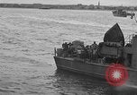 Image of U.S. landing craft  leave England for Invasion of Normandy, France, in Weymouth England United Kingdom, 1944, second 53 stock footage video 65675049231