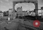 Standbild Beschädigter Anschluss in Zweiten Weltkrieg Cherbourg Frankreich, 1944, aus Sekunde 47 historischem Filmmaterial Videoclip 65675049235