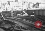 Standbild Beschädigter Anschluss in Zweiten Weltkrieg Cherbourg Frankreich, 1944, aus Sekunde 50 historischem Filmmaterial Videoclip 65675049235