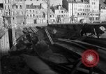 Standbild Beschädigter Anschluss in Zweiten Weltkrieg Cherbourg Frankreich, 1944, aus Sekunde 56 historischem Filmmaterial Videoclip 65675049235