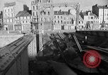 Standbild Beschädigter Anschluss in Zweiten Weltkrieg Cherbourg Frankreich, 1944, aus Sekunde 61 historischem Filmmaterial Videoclip 65675049235
