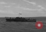 Image of British mine sweeping fleet Cherbourg Normandy France, 1944, second 5 stock footage video 65675049248