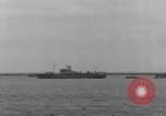 Image of British mine sweeping fleet Cherbourg Normandy France, 1944, second 35 stock footage video 65675049248