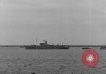 Image of British mine sweeping fleet Cherbourg Normandy France, 1944, second 36 stock footage video 65675049248