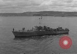 Image of British mine sweeping fleet Cherbourg Normandy France, 1944, second 38 stock footage video 65675049248