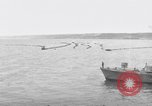 Image of British mine sweeping fleet Cherbourg Normandy France, 1944, second 42 stock footage video 65675049248