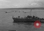 Image of British mine sweeping fleet Cherbourg Normandy France, 1944, second 46 stock footage video 65675049248