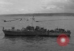 Image of British mine sweeping fleet Cherbourg Normandy France, 1944, second 49 stock footage video 65675049248
