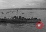 Image of British mine sweeping fleet Cherbourg Normandy France, 1944, second 50 stock footage video 65675049248