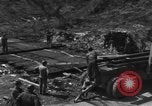 Immagine di Rocket piattaforma di lancio Cherbourg Normandia Francia, 1944, secondo 55 filmato di repertorio 65675049249