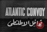 Image of Allied convoy of ships Atlantic Ocean, 1944, second 5 stock footage video 65675049254