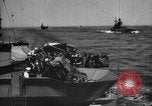 Image of Allied convoy of ships Atlantic Ocean, 1944, second 9 stock footage video 65675049254