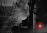Image of Allied convoy of ships Atlantic Ocean, 1944, second 54 stock footage video 65675049254