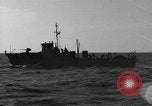 Image of Auxiliary Motor Minesweepers Atlantic Ocean, 1943, second 9 stock footage video 65675049260