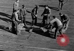 Image of US Coast Artillery mine planting operations  Delaware Bay United States USA, 1939, second 51 stock footage video 65675049266