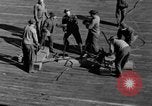 Image of US Coast Artillery mine planting operations  Delaware Bay United States USA, 1939, second 52 stock footage video 65675049266