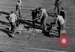 Image of US Coast Artillery mine planting operations  Delaware Bay United States USA, 1939, second 54 stock footage video 65675049266