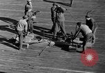 Image of US Coast Artillery mine planting operations  Delaware Bay United States USA, 1939, second 60 stock footage video 65675049266