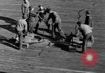 Image of US Coast Artillery mine planting operations  Delaware Bay United States USA, 1939, second 61 stock footage video 65675049266
