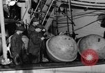 Image of Operations aboard a US Coast Artillery Mine Planter vessel Delaware Bay United States USA, 1939, second 17 stock footage video 65675049267