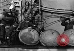 Image of Operations aboard a US Coast Artillery Mine Planter vessel Delaware Bay United States USA, 1939, second 21 stock footage video 65675049267