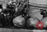 Image of Operations aboard a US Coast Artillery Mine Planter vessel Delaware Bay United States USA, 1939, second 24 stock footage video 65675049267