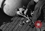 Image of Operations aboard a US Coast Artillery Mine Planter vessel Delaware Bay United States USA, 1939, second 29 stock footage video 65675049267