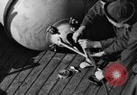 Image of Operations aboard a US Coast Artillery Mine Planter vessel Delaware Bay United States USA, 1939, second 30 stock footage video 65675049267